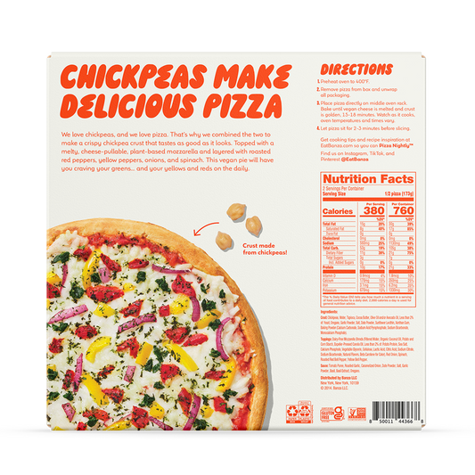 Vegan Roasted Veggie Pizza