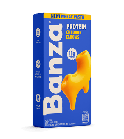 Wheat Protein Mac and Cheese Elbows – Yellow Cheddar (12-Pack)