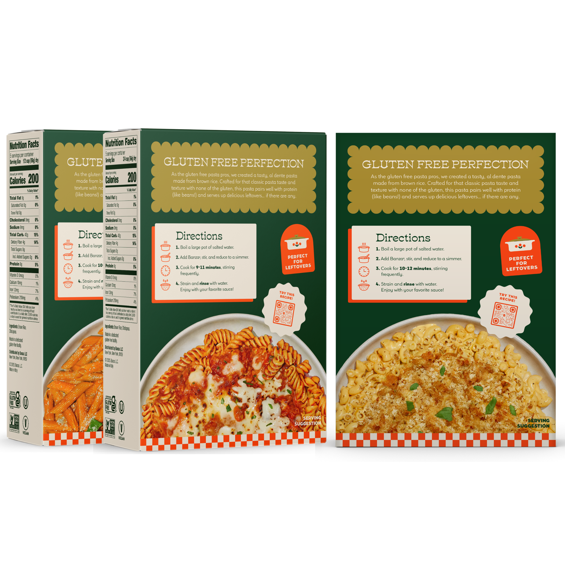 Brown Rice Pasta Variety Pack