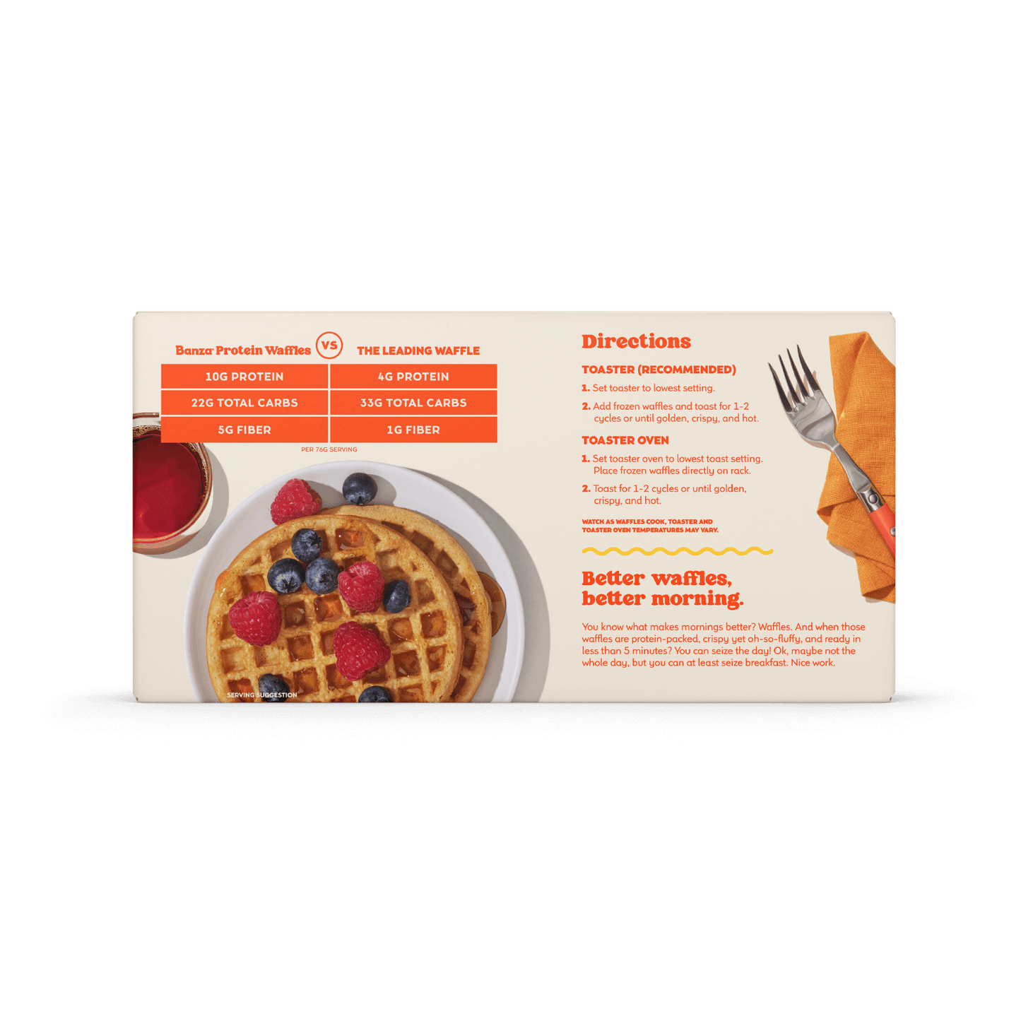Homestyle Protein Waffles