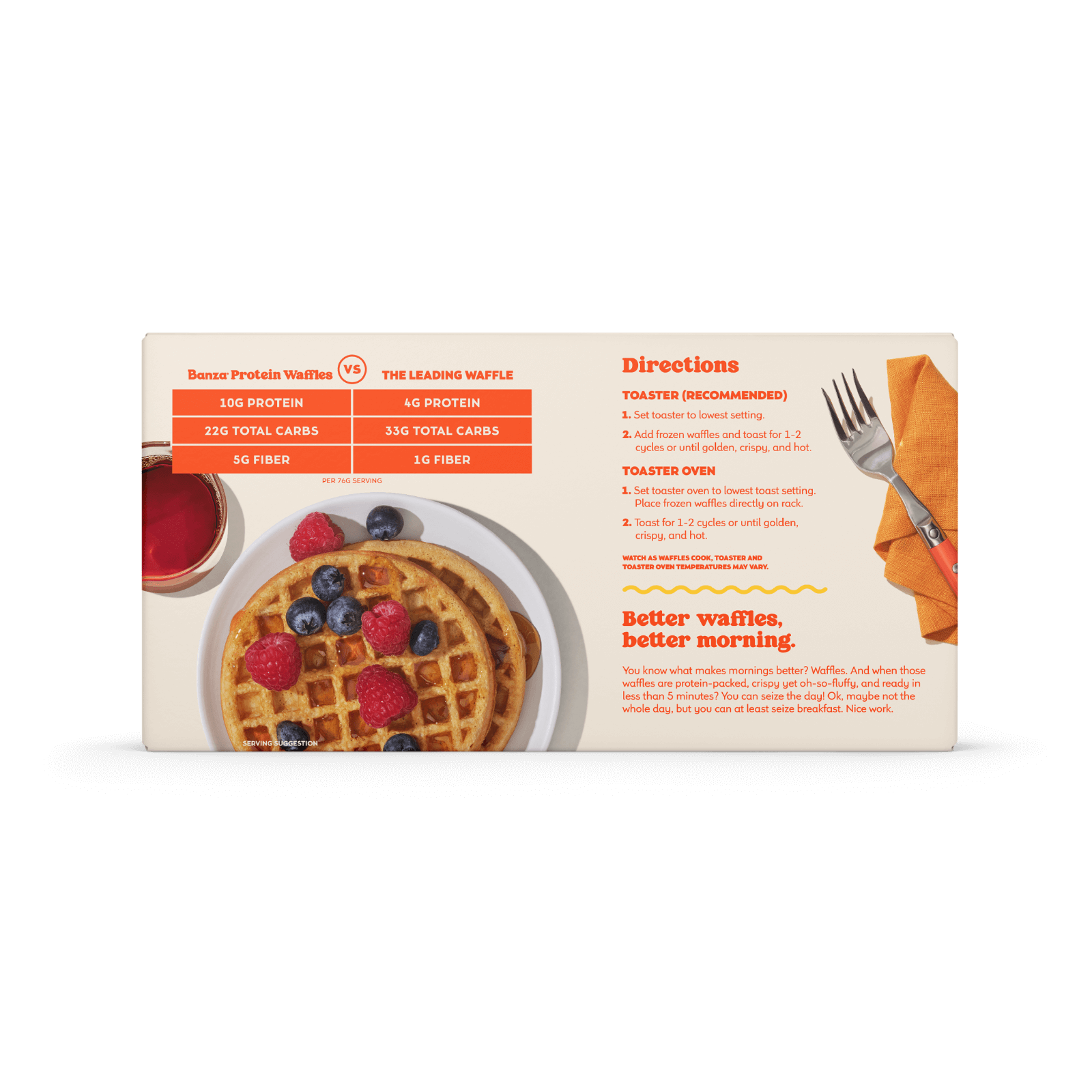 Homestyle Protein Waffles
