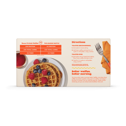 Homestyle Protein Waffles