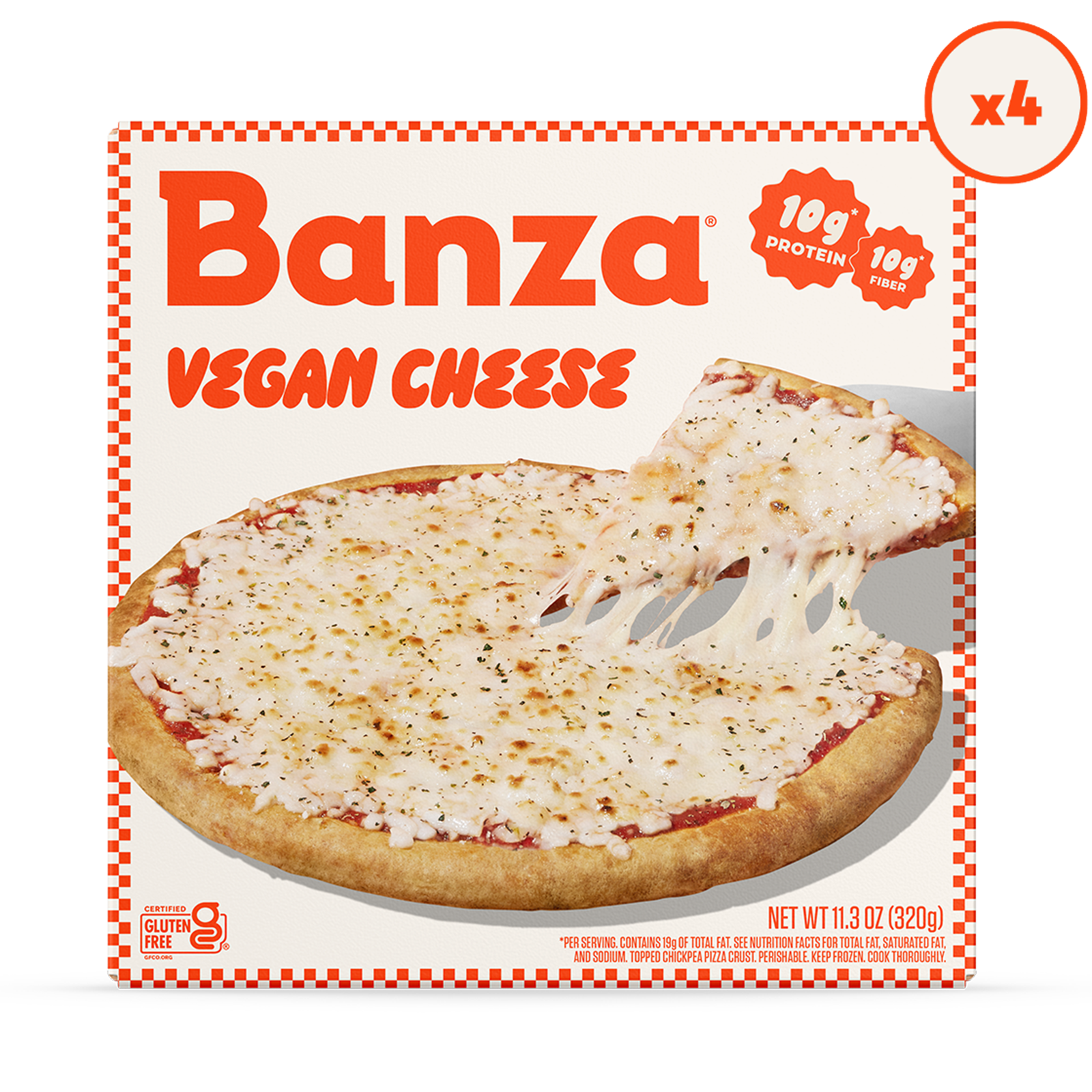 Vegan Cheese Pizza