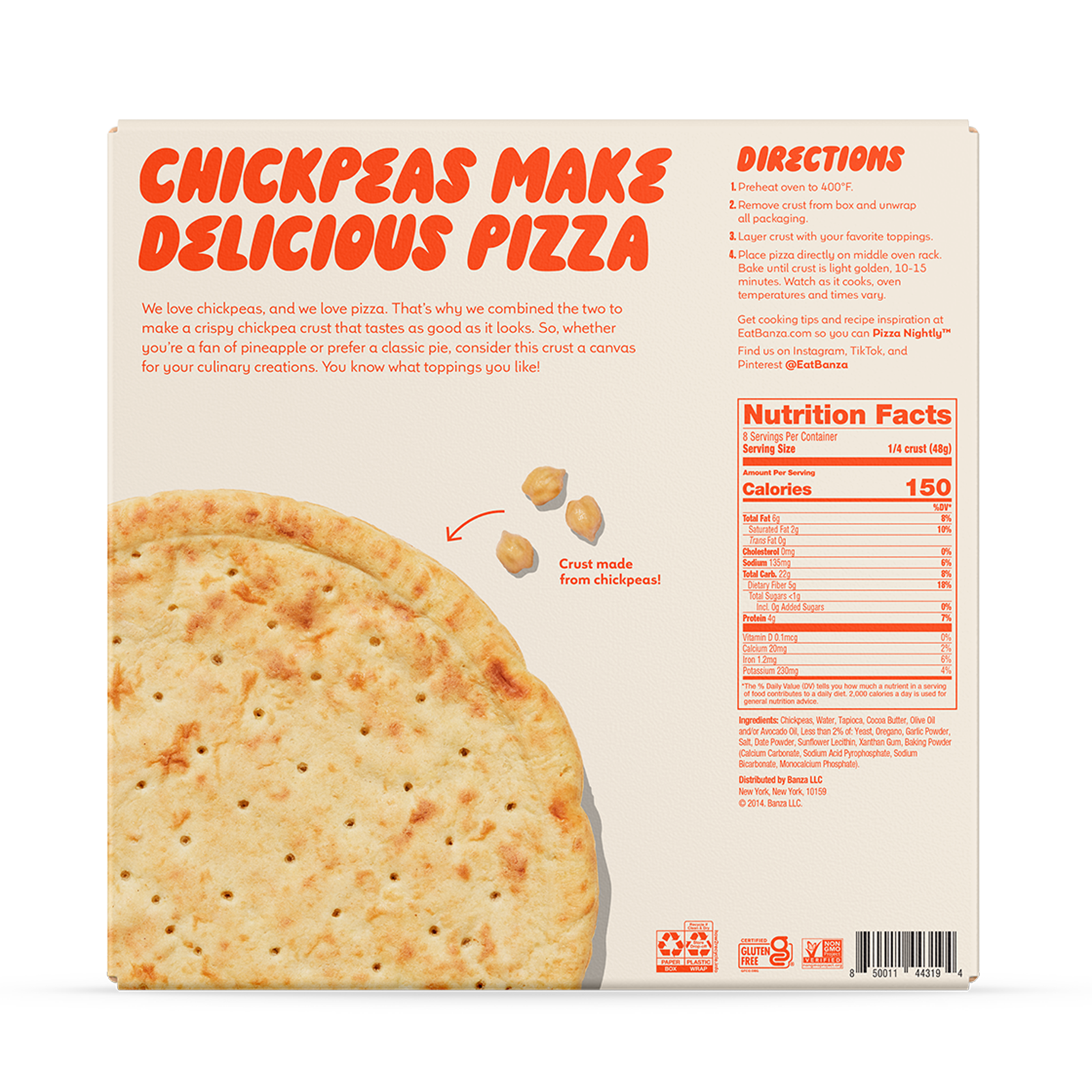 Plain Crust Pizza