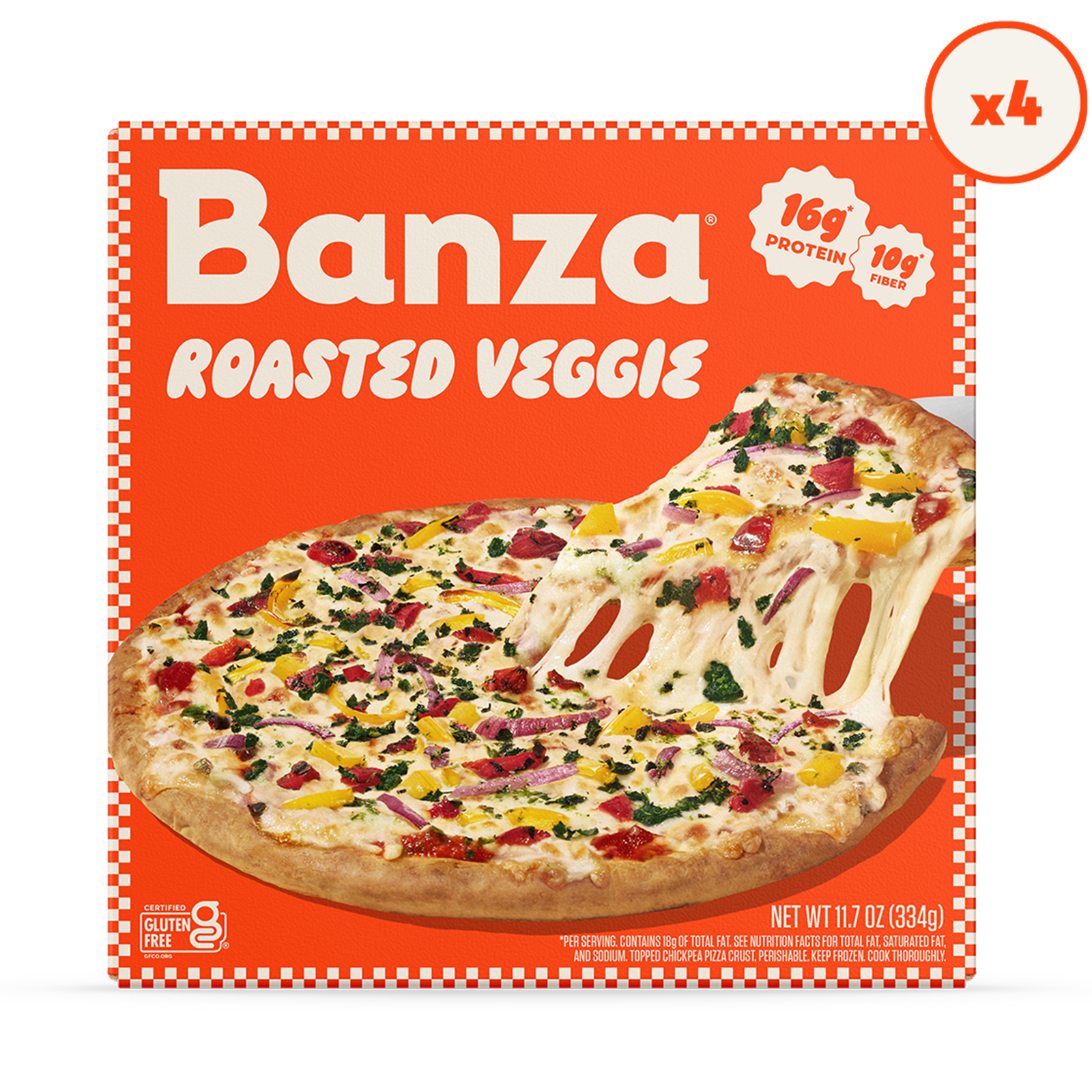 Roasted Veggie Pizza