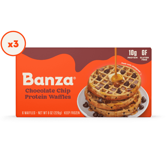 Chocolate Chip Protein Waffles