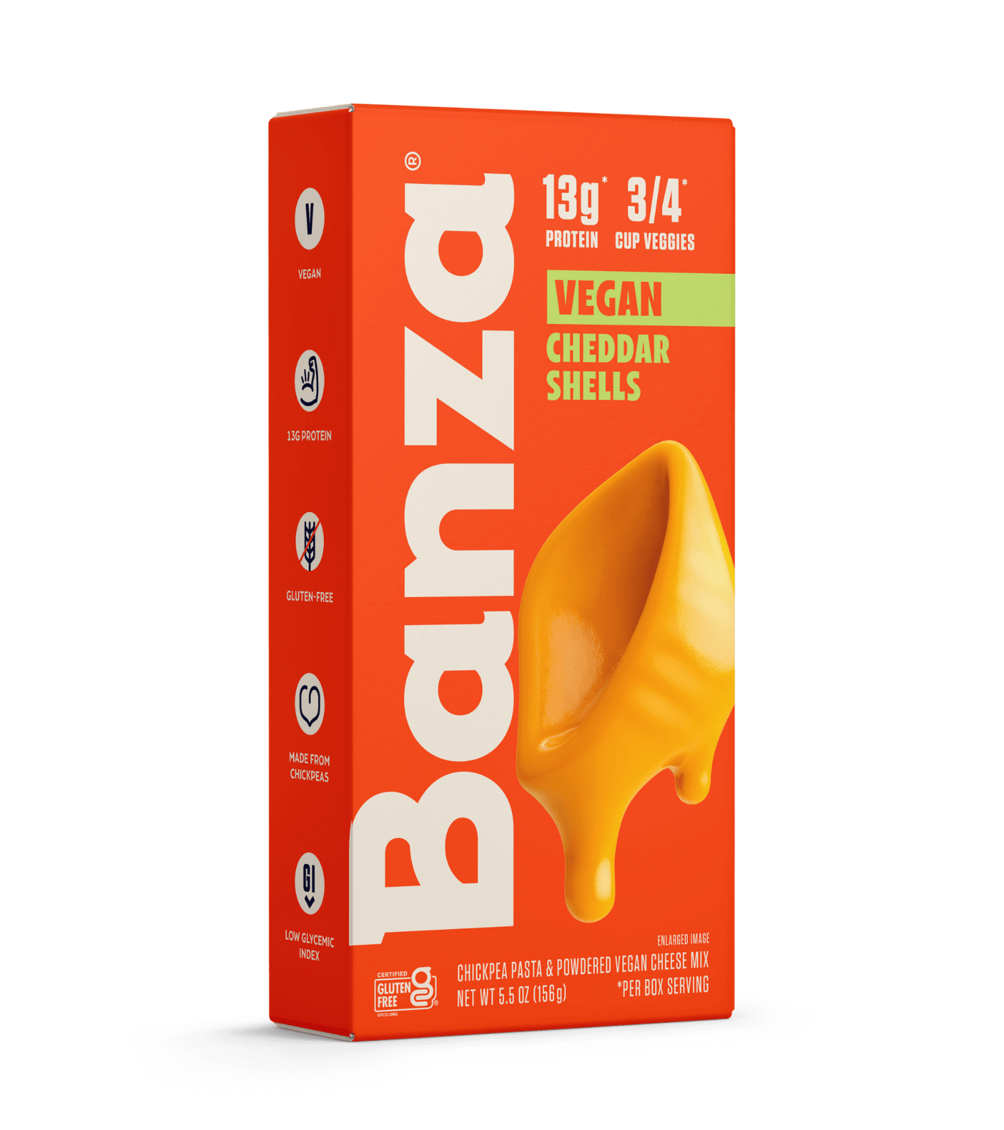 Vegan Cheddar Shells