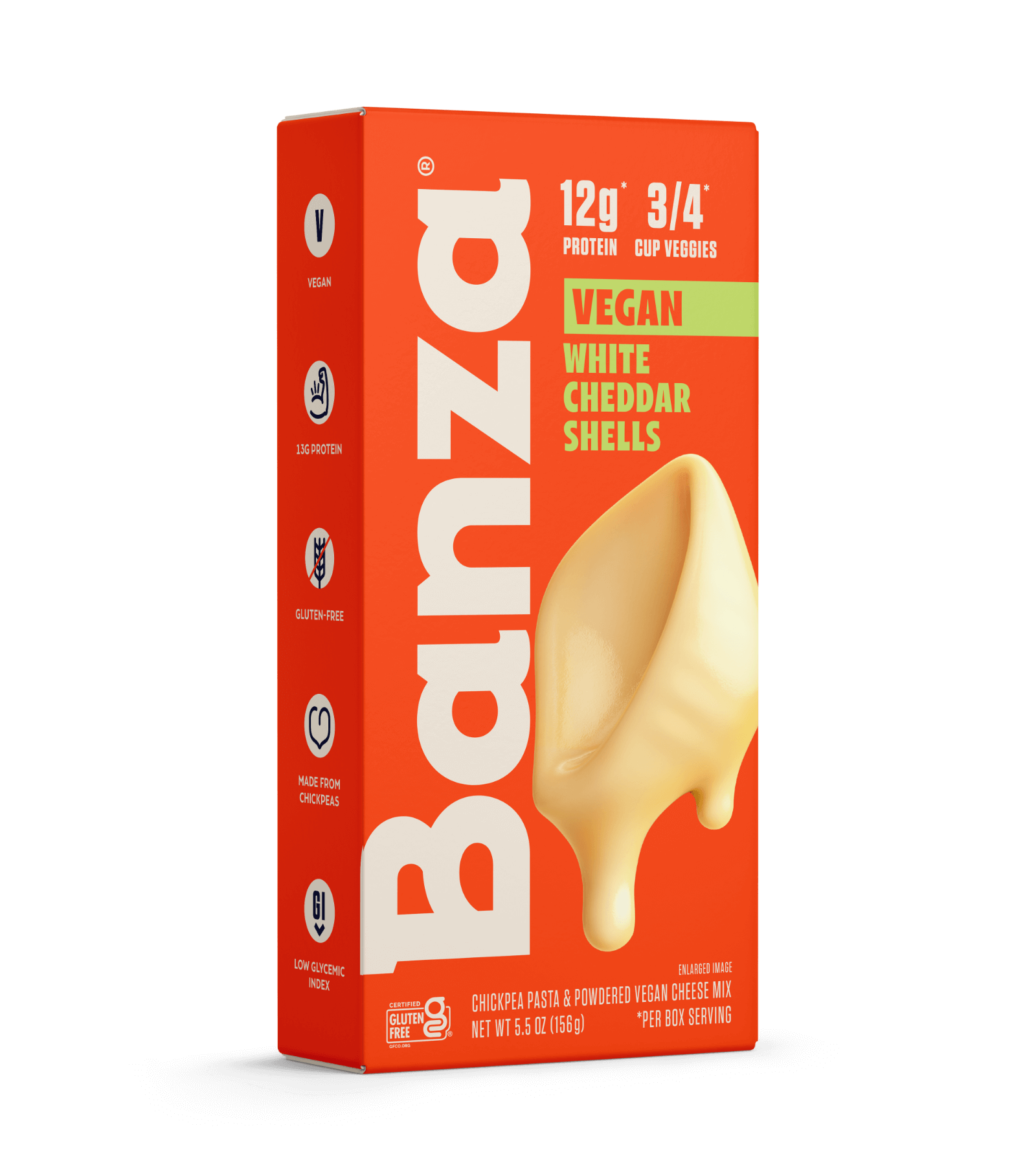 Vegan White Cheddar Shells